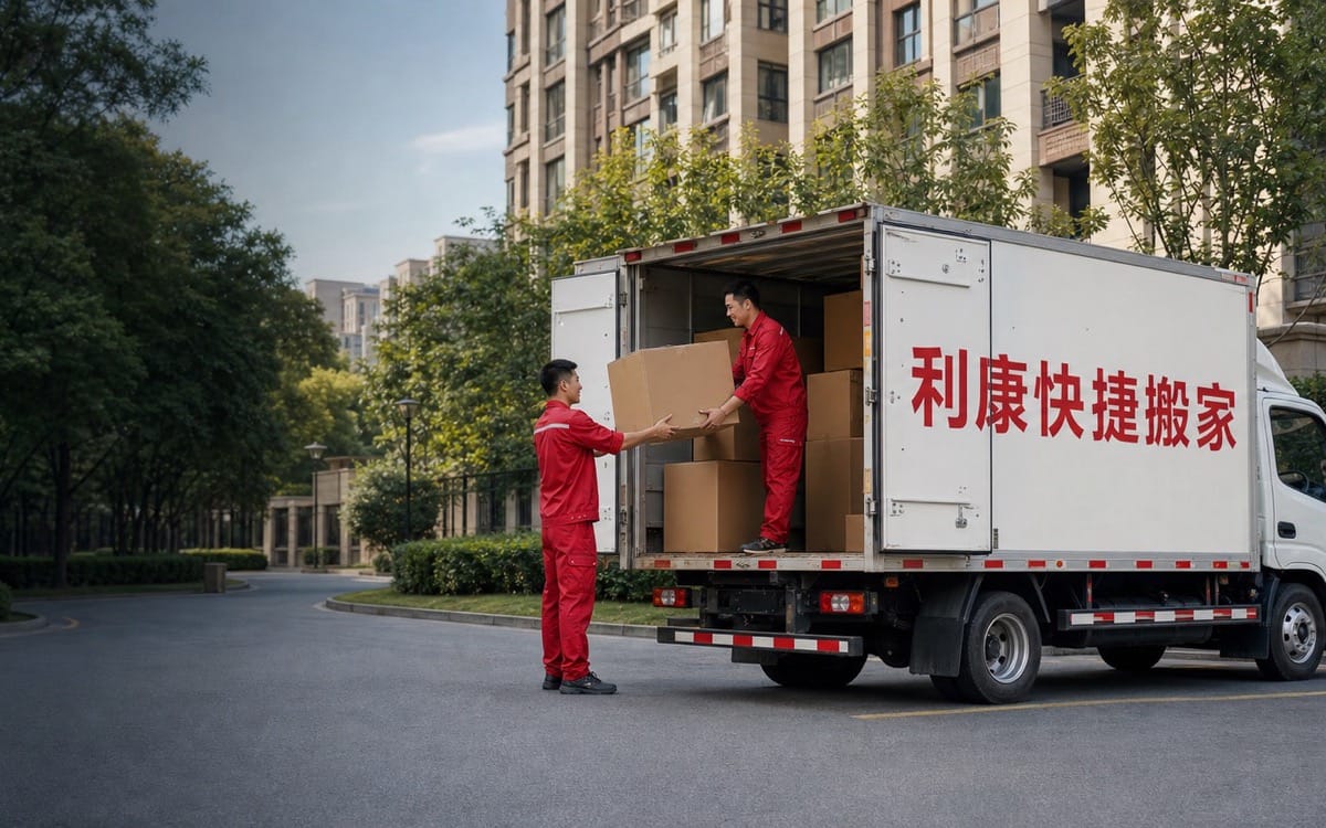 利康快捷搬家车队