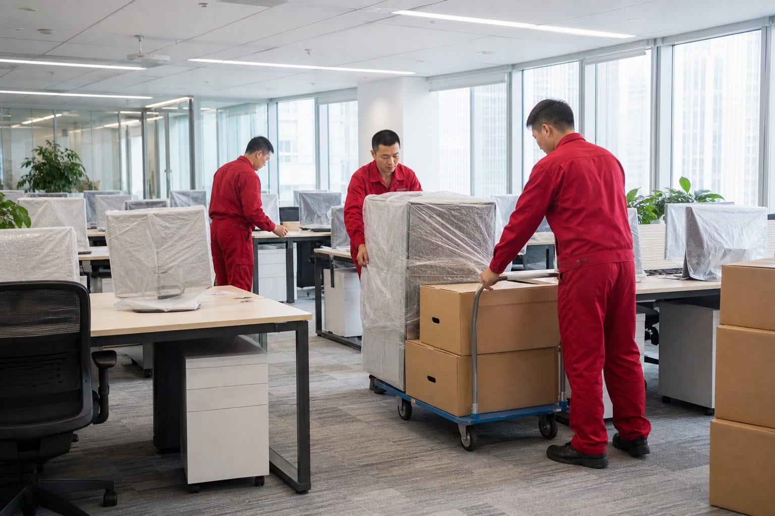 公司搬迁
